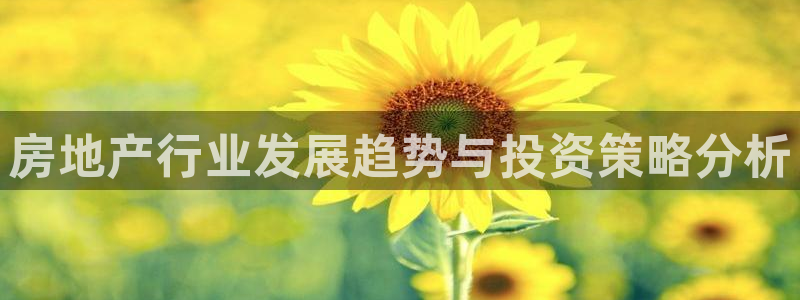 皇冠新宝5：房地产行业发展趋势与投资策略分析