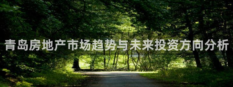 新宝5彩票娱乐平台：青岛房地产市场趋势与未来投资方向分析