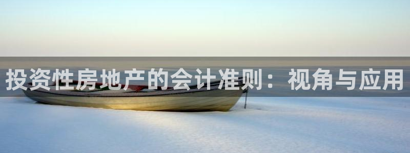 新宝5平台咋样：投资性房地产的会计准则：视角与应用