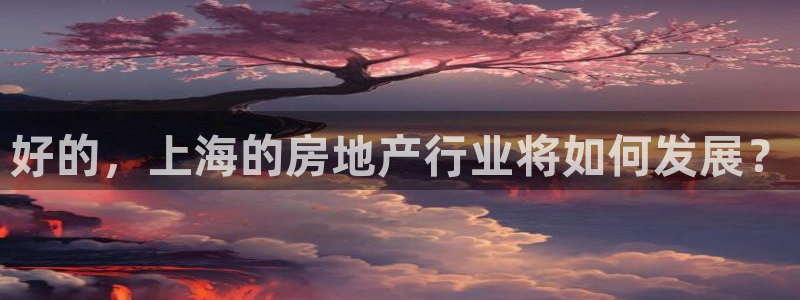新宝5侹刔：好的，上海的房地产行业将如何发展？