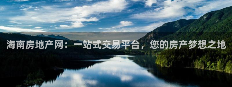 新宝5娱乐代理：海南房地产网：一站式交易平台，您的房产梦想之