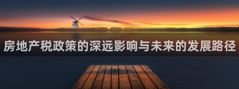 新宝5彩票是正规平台吗：房地产税政策的深远影响与未来的发展路