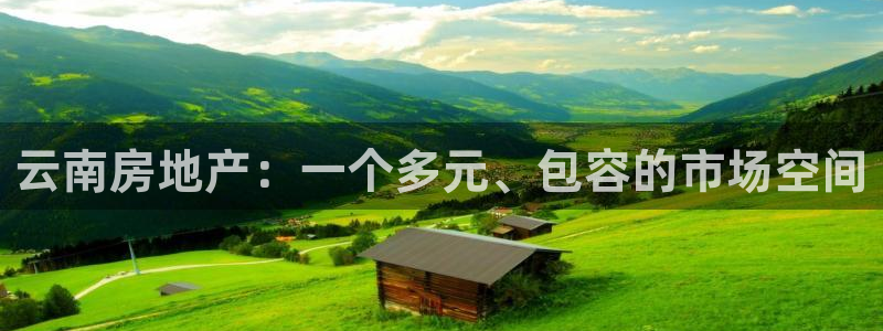 新宝5官网67五壹叁八：云南房地产：一个多元、包容的市场空间