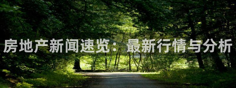 新宝5登录：房地产新闻速览：最新行情与分析