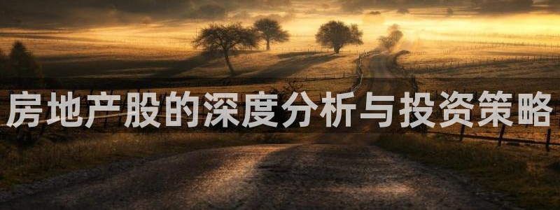 新宝5代理：房地产股的深度分析与投资策略