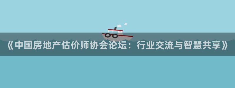 新宝5官网霸：《中国房地产估价师协会论坛：行业交流与智慧共享