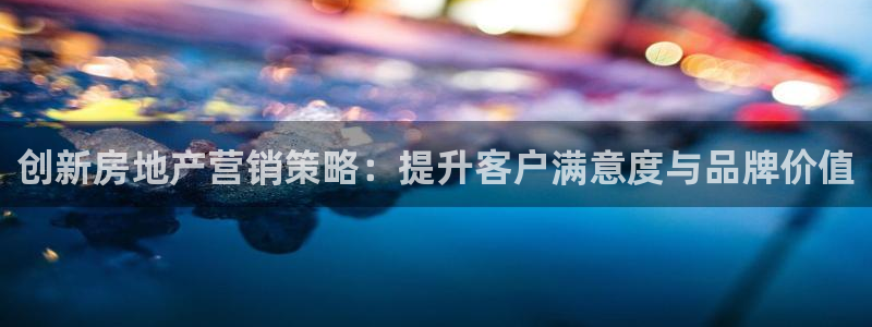 新宝5唯一：创新房地产营销策略：提升客户满意度与品牌价值