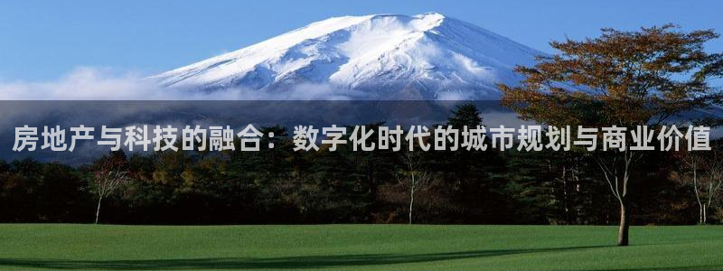 新宝5怎么代理：房地产与科技的融合：数字化时代的城市规划与商