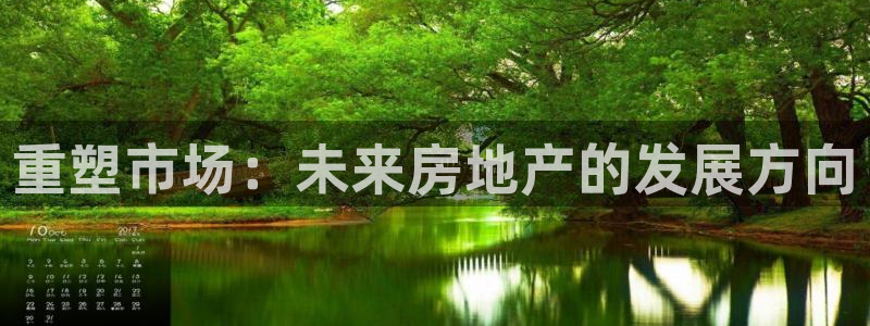 新宝5娱乐主管：重塑市场：未来房地产的发展方向